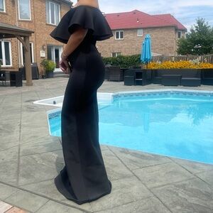 Long black dress from Mendocino